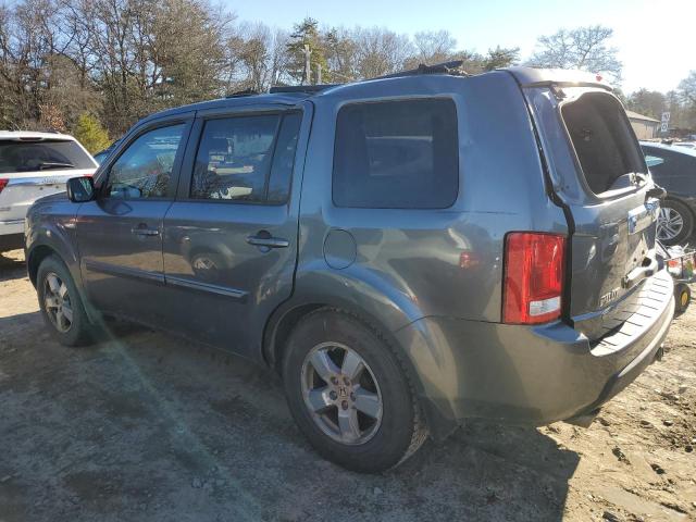 5FNYF4H79BB009441 - 2011 HONDA PILOT EXLN SILVER photo 2