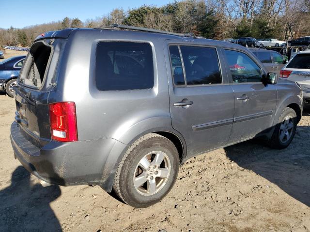 5FNYF4H79BB009441 - 2011 HONDA PILOT EXLN SILVER photo 3