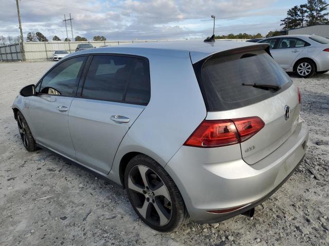 3VW5T7AU6HM058224 - 2017 VOLKSWAGEN GTI S SILVER photo 2