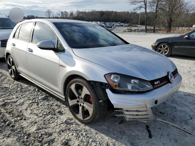 3VW5T7AU6HM058224 - 2017 VOLKSWAGEN GTI S SILVER photo 4