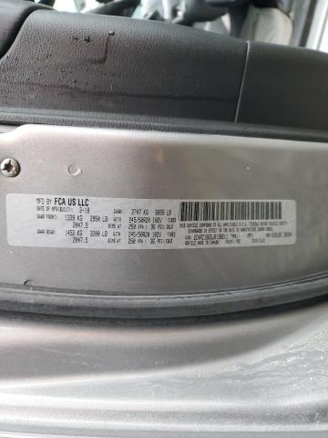 2C4RC1BG5JR198211 - 2018 CHRYSLER PACIFICA TOURING L ვერცხლისფერი ფოტო 13