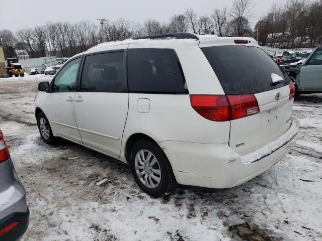 5TDZA23C14S060944 - 2004 TOYOTA SIENNA CE WHITE photo 2