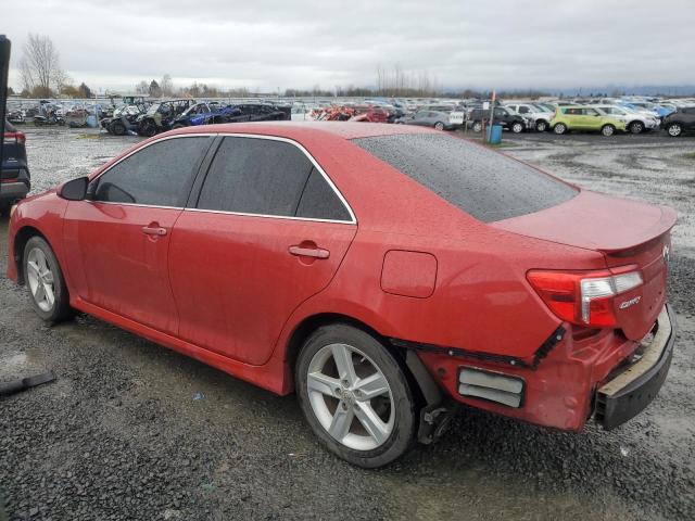 4T1BF1FKXCU593462 - 2012 TOYOTA CAMRY BASE RED photo 2