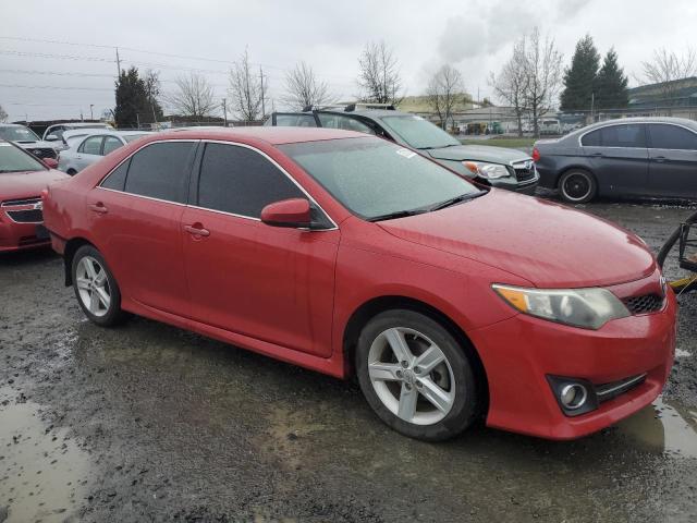 4T1BF1FKXCU593462 - 2012 TOYOTA CAMRY BASE RED photo 4