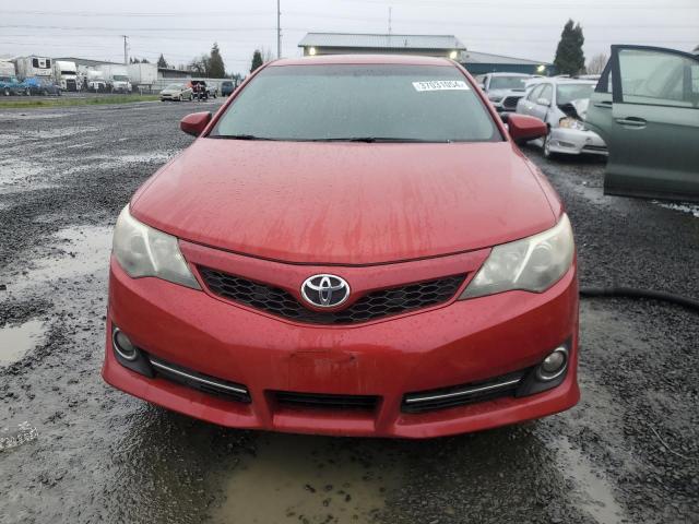 4T1BF1FKXCU593462 - 2012 TOYOTA CAMRY BASE RED photo 5