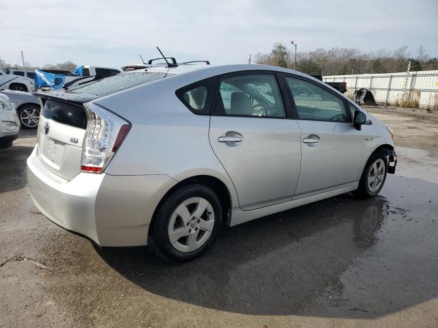 JTDKN3DU0A0032716 - 2010 TOYOTA PRIUS SILVER photo 3