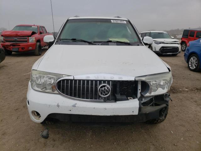 5GADT13S962148058 - 2006 BUICK RAINIER CXL WHITE photo 5