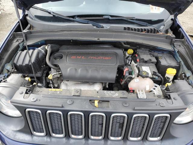 ZACCJBAB6HPF23860 - 2017 JEEP RENEGADE SPORT Կապույտ լուսանկար 12