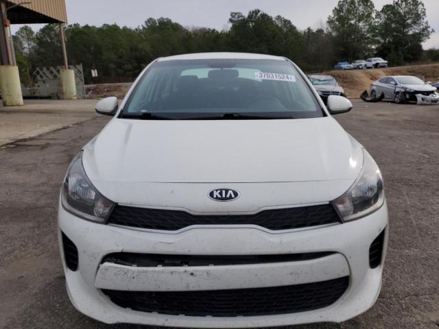 3KPA24AD8LE322534 - 2020 KIA RIO LX WHITE photo 5