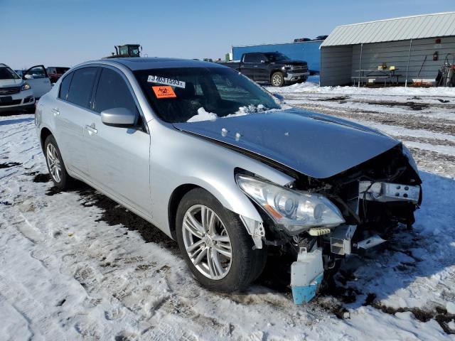 JN1CV6AR3CM976031 - 2012 INFINITI G37 SILVER photo 4