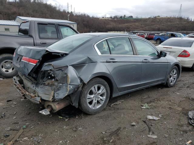 1HGCP2F46BA001764 - 2011 HONDA ACCORD LXP GRAY photo 3