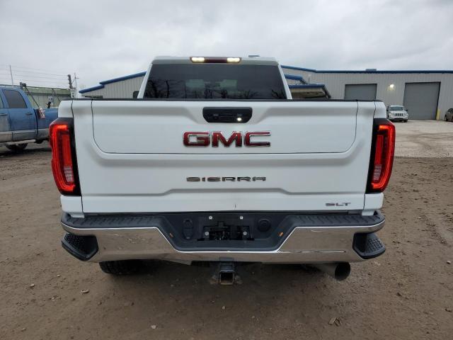 1GT49NEY7NF113953 - 2022 GMC SIERRA K2500 SLT WHITE photo 6