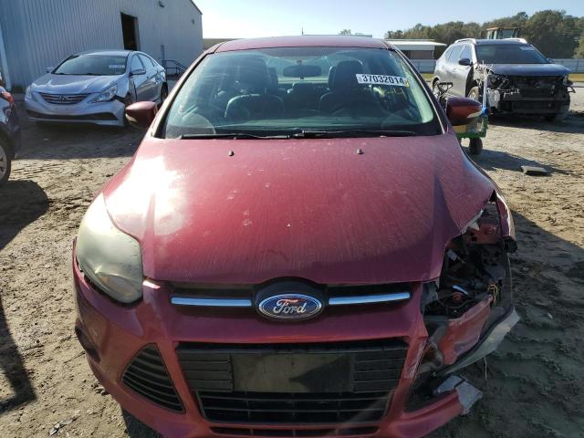 1FADP3J25EL230482 - 2014 FORD FOCUS TITANIUM BURGUNDY photo 5