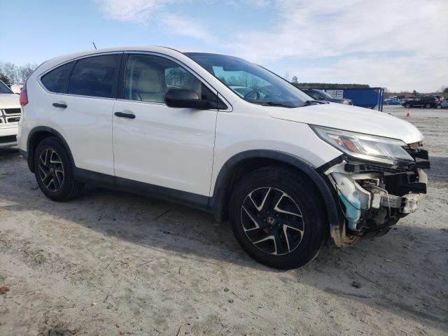 5J6RM4H41GL026782 - 2016 HONDA CR-V SE WHITE photo 4