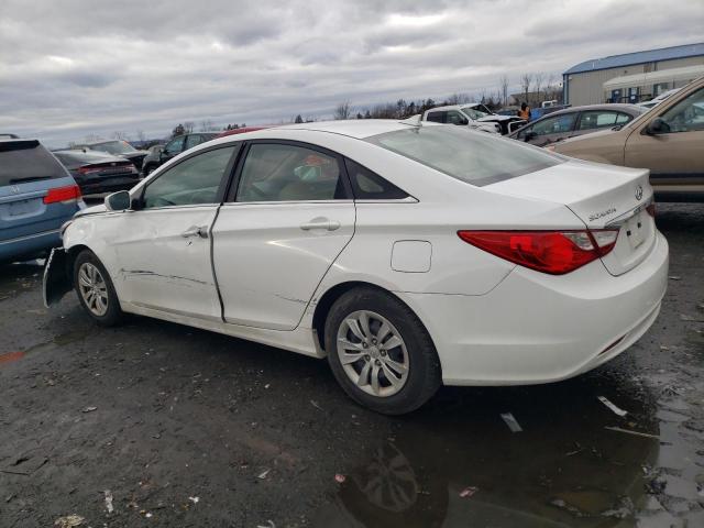 5NPEB4AC0DH551568 - 2013 HYUNDAI SONATA GLS WHITE photo 2