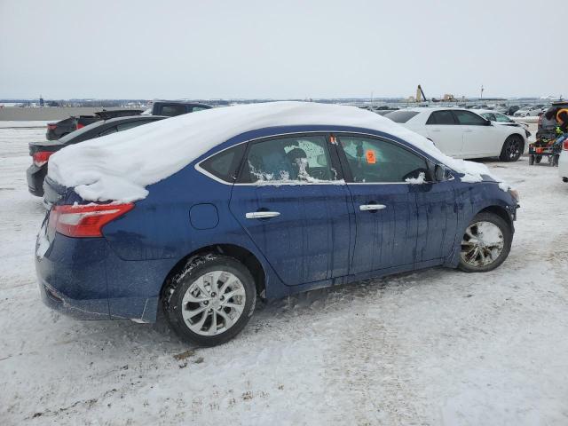 3N1AB7AP6JY217212 - 2018 NISSAN SENTRA S BLUE photo 3