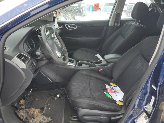 3N1AB7AP6JY217212 - 2018 NISSAN SENTRA S BLUE photo 7