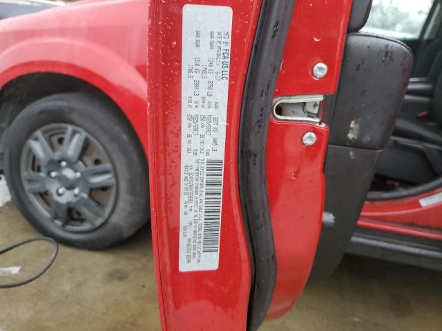 3C4PDCABXHT698961 - 2017 DODGE JOURNEY SE RED photo 13