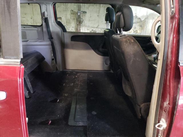 2C4RC1CG6DR509633 - 2013 CHRYSLER TOWN & COU TOURING L BURGUNDY photo 10