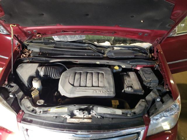 2C4RC1CG6DR509633 - 2013 CHRYSLER TOWN & COU TOURING L BURGUNDY photo 11