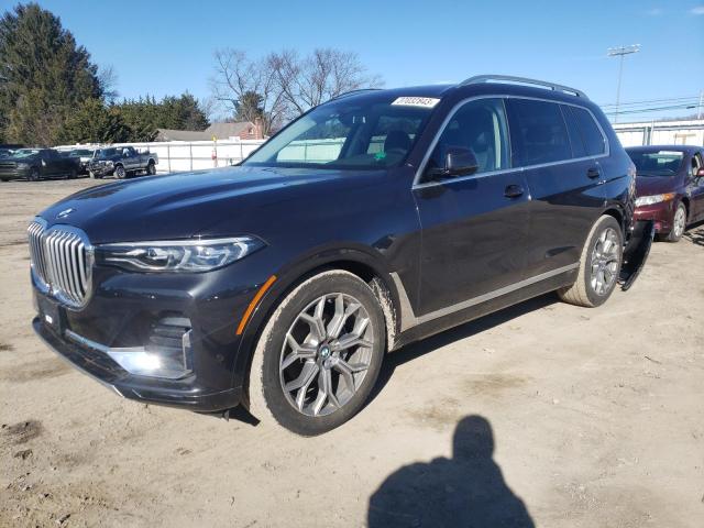 5UXCW2C51KL085333 - 2019 BMW X7 XDRIVE40I ნაცრისფერი ფოტო 1