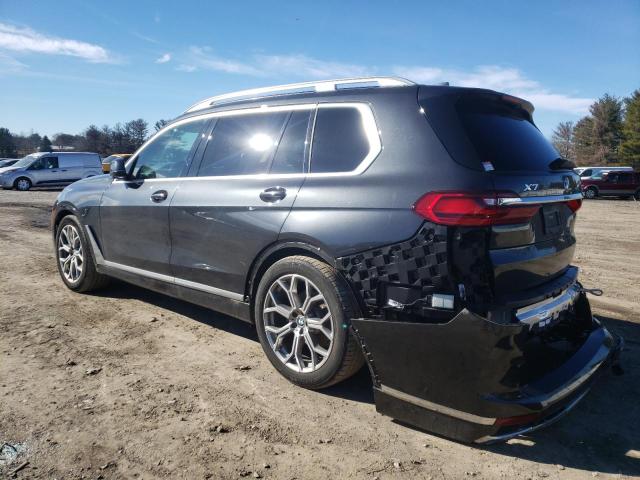 5UXCW2C51KL085333 - 2019 BMW X7 XDRIVE40I ნაცრისფერი ფოტო 2