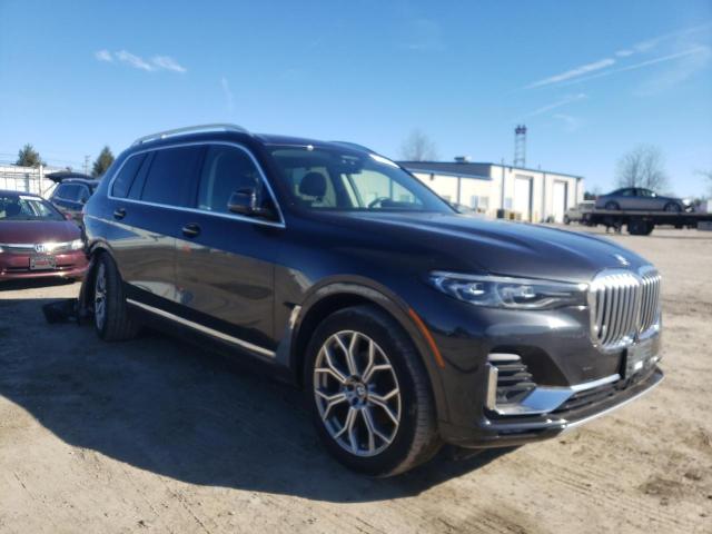 5UXCW2C51KL085333 - 2019 BMW X7 XDRIVE40I ნაცრისფერი ფოტო 4