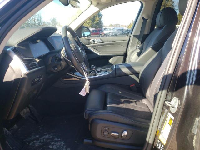 5UXCW2C51KL085333 - 2019 BMW X7 XDRIVE40I ნაცრისფერი ფოტო 7