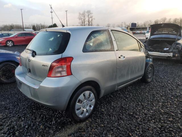 JTDJT923175074855 - 2007 TOYOTA YARIS GRAY photo 3