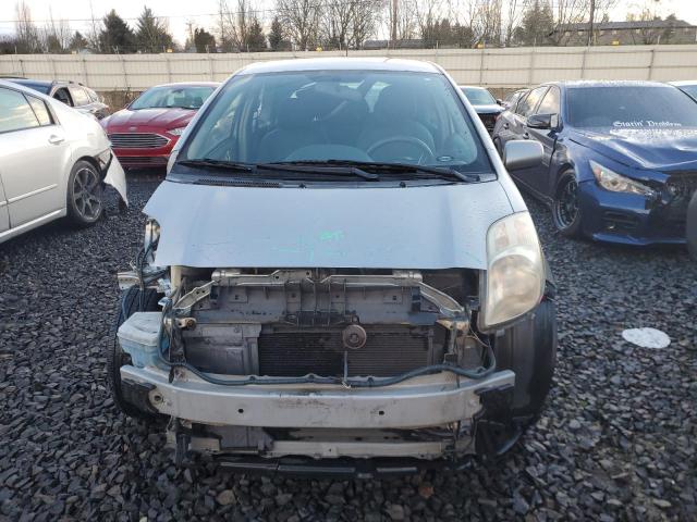 JTDJT923175074855 - 2007 TOYOTA YARIS GRAY photo 5