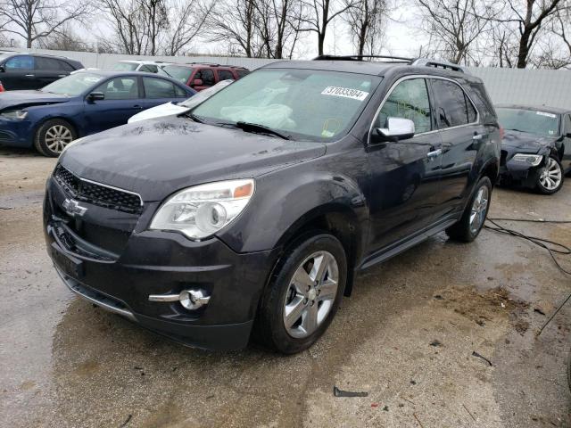 2GNFLHE34E6216085 - 2014 CHEVROLET EQUINOX LTZ GRAY photo 1