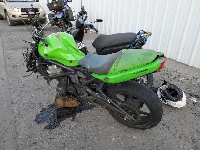 JKAEXEA168A044509 - 2008 KAWASAKI EX650 A İki rəngli foto 3
