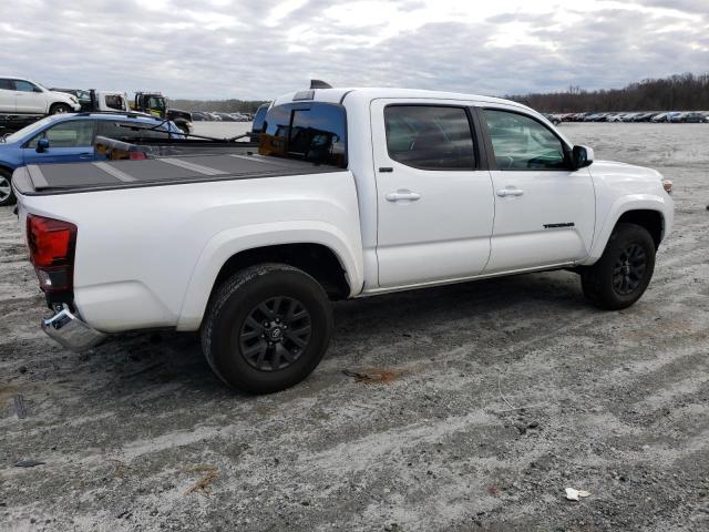 3TMAZ5CN5LM134843 - 2020 TOYOTA TACOMA DOUBLE CAB WHITE photo 3