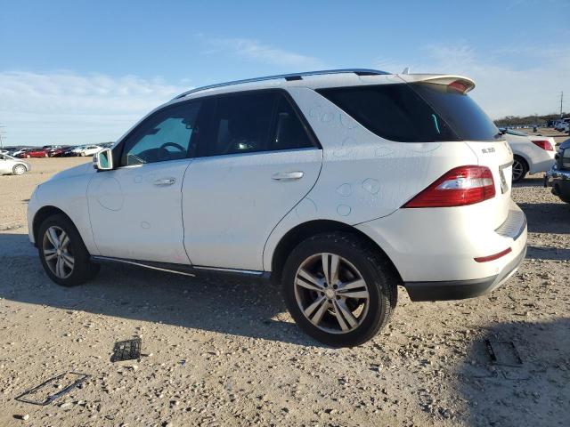 4JGDA5HB0EA280467 - 2014 MERCEDES-BENZ ML 350 4MATIC WHITE photo 2