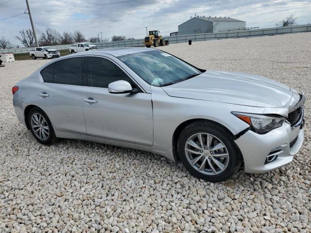 JN1CV7AP4GM201702 - 2016 INFINITI Q50 BASE SILVER photo 4