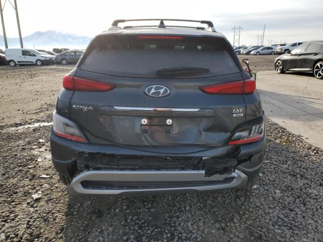 KM8K5CA37NU877424 - 2022 HYUNDAI KONA LIMITED GRAY photo 6