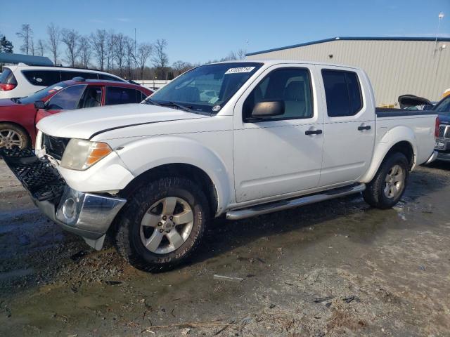 1N6AD0ER0BC422574 - 2011 NISSAN FRONTIER S WHITE photo 1
