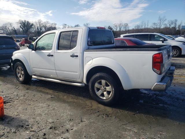 1N6AD0ER0BC422574 - 2011 NISSAN FRONTIER S WHITE photo 2