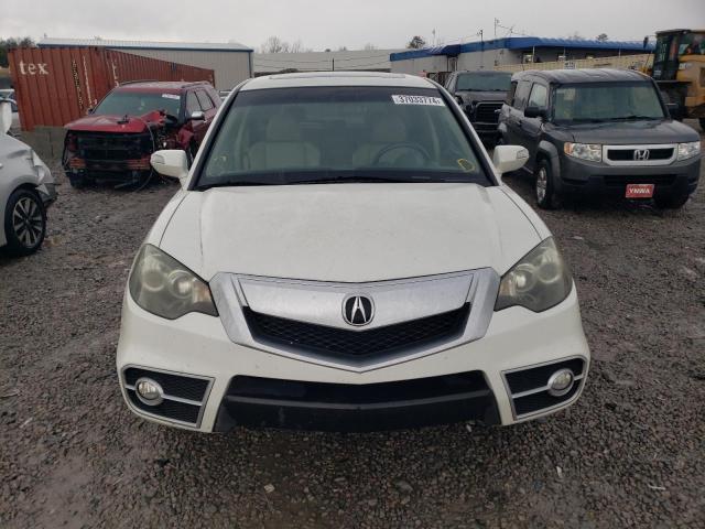 5J8TB2H27BA001895 - 2011 ACURA RDX WHITE photo 5