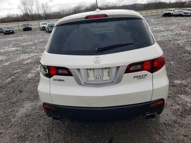 5J8TB2H27BA001895 - 2011 ACURA RDX WHITE photo 6