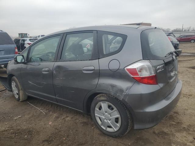 JHMGE8H33DC017035 - 2013 HONDA FIT GRAY photo 2