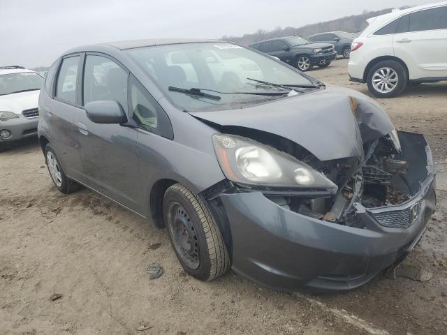 JHMGE8H33DC017035 - 2013 HONDA FIT GRAY photo 4