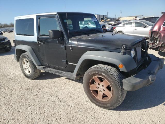 1J4GA2D10BL520916 - 2011 JEEP WRANGLER SPORT BLACK photo 4