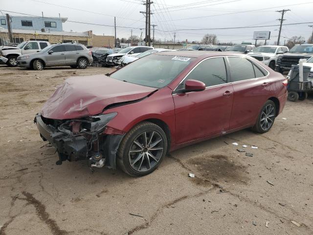 4T1BF1FKXHU648385 - 2017 TOYOTA CAMRY LE RED photo 1