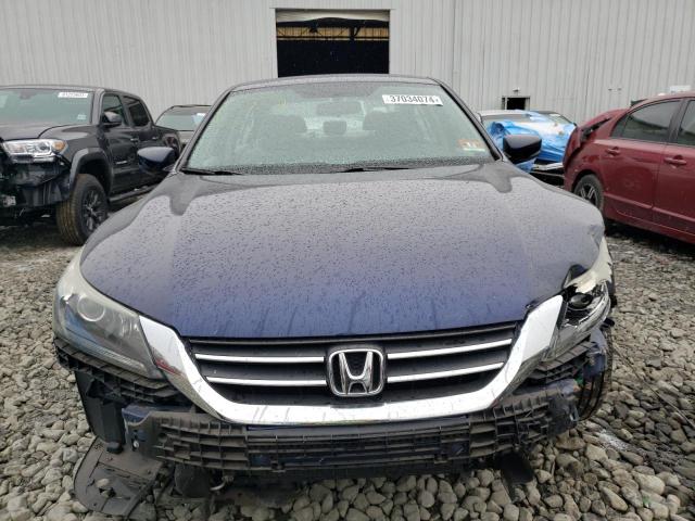 1HGCR2F38DA235750 - 2013 HONDA ACCORD LX BLUE photo 5