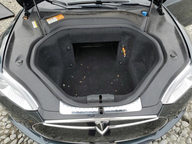 5YJSA1H11EFP28606 - 2014 TESLA MODEL S GREEN photo 11