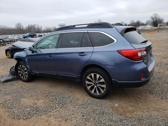 4S4BSANC8H3350543 - 2017 SUBARU OUTBACK 2.5I LIMITED BLUE photo 2