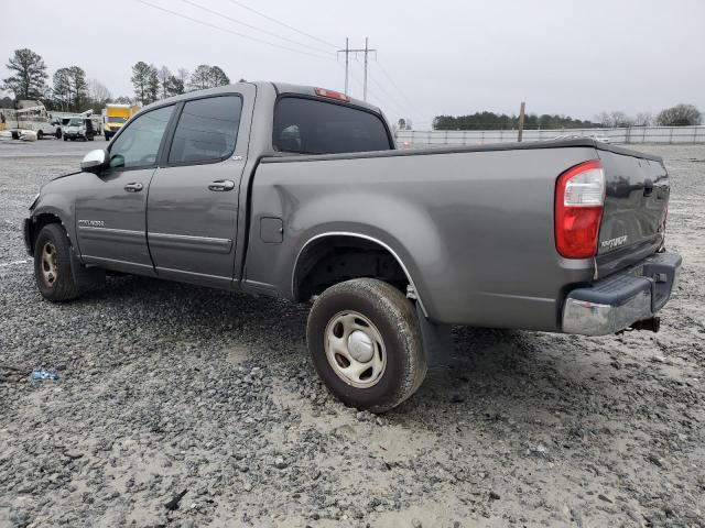 5TBET34114S448731 - 2004 TOYOTA TUNDRA DOUBLE CAB SR5 GRAY photo 2