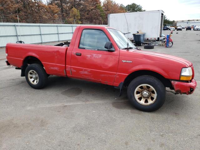 1FTYR10V1YTA29012 - 2000 FORD RANGER RED photo 4