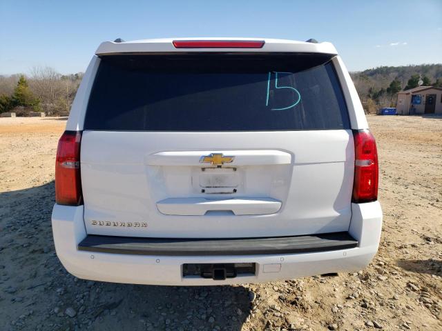 1GNSCJKC5FR707040 - 2015 CHEVROLET SUBURBAN C1500 LT SILVER photo 6